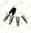 Juego de 4 bombines con 2 llaves Jumper Ducato Boxer de 2002 a 2006