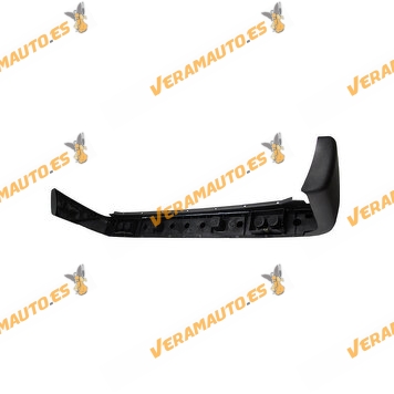 Paragolpes Trasero Renault Express de 1992 a 1998 | Gris Oscuro | OEM 6006000474