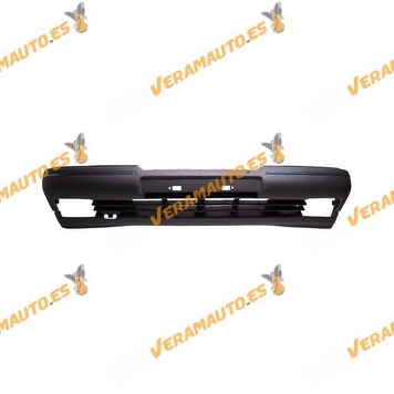 Opel Omega V87 Front Bumper 1986 to 1991 Black | With fog hole | Chrome Moulding | OE 1400620 9400114