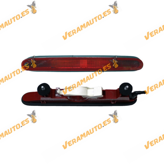 Third Brake Light | Citroen Berlingo | Peugeot Partner Rifter from 2008 to 2023 | With Washer Nozzle and Gasket | OEM 6351FC