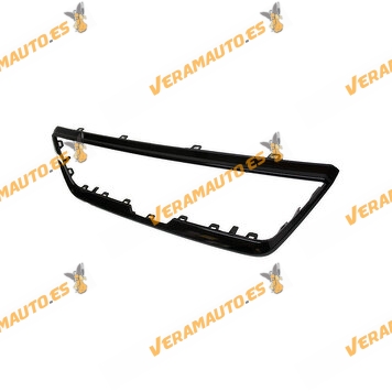 Front Grill Frame SEAT Ibiza From 2017 to 2025 | Black Colour | OE 6F0854643 | 6F0854643B