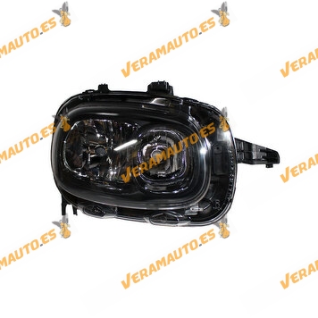 Headlight Citroen C3 from 2016 to 2020 Right | H7+H7 Lamps | Electric Without Motor | OEM Similar to 9820059280