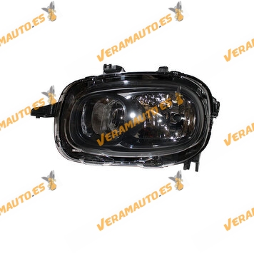 Headlight Citroen C3 from 2016 to 2020 Left | H7+H7 Lamps | Electric Without Motor | OEM Similar to 9820059680