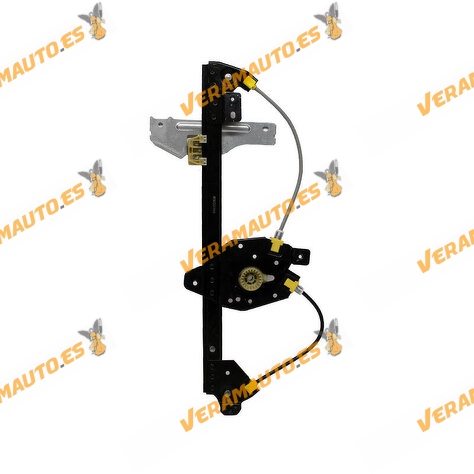 Window regulator Peugeot 3008 5008 from 2009 to 2017 Rear Left Electric Without Motor OEM Similar to 9223G3