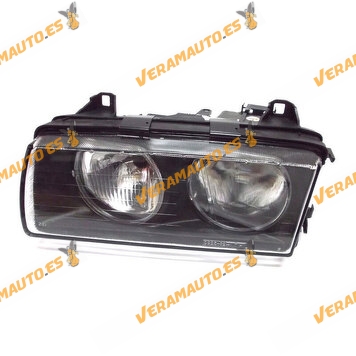 Headlight BMW 3 SERIES (E36) | from 1995 to 1998 | Front Left | H7 H7 | Manual Electric | OE Similar 63128363495