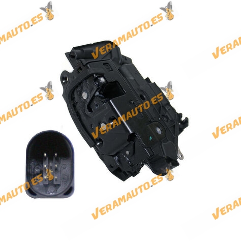 Cerradura Volkswagen Tiguan Scirocco Passat CC | Skoda SuperB Fabia | Audi A1 | SEAT Ibiza Delantera Izquierda OEM 5N1837015A