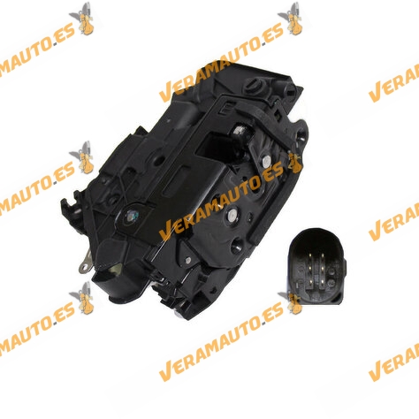 Cerradura Volkswagen Tiguan Scirocco Passat CC | Skoda SuperB Fabia | Audi A1 | SEAT Ibiza Trasera Derecha OEM 5N0839016A