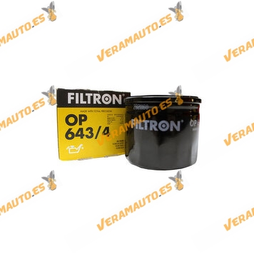 Filtro Aceite Nissan | Renault | Dacia | Opel Motor 1.5 - 1.9 dCi  | 1.4 TCe | Tipo de Motor F9Q - K9K | OE 8200274858