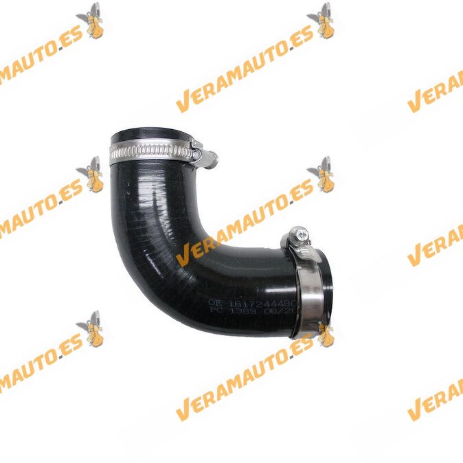 Manguito de Intercooler | Salida Tubería Flexible en Intercooler | Citroen Jumper | Peugeot Boxer | Motor 2.0 HDI OEM 1398849080