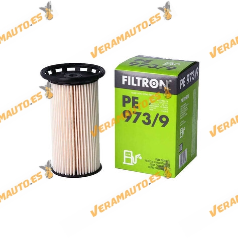 Filtro de Combustible FILTRON PE 973/9 Audi | Cupra | Seat | Skoda | Volkswagen | TDI | OEM 5Q0127401