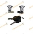 Juego de 2 bombines con 2 llaves Peugeot 106 de 1991 a 2003 | 205 de 1983 a 1997 | 405 de 1987 a 1997 | OEM 91700A