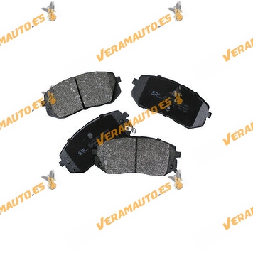 Brake Pads | Hyundai iX35 Tucson | Kia Carens Sportage | Front Axle With Wear Indicator OEM 58101-25A70