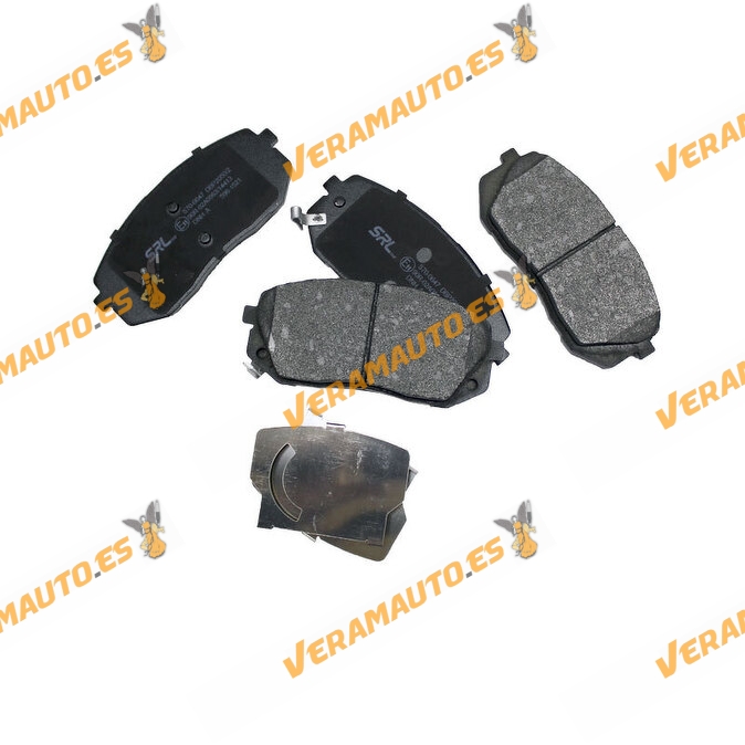 Pastillas de Freno | Hyundai iX35 Tucson | Kia Carens Sportage | Eje Delantero Con Indicador de Desgaste OEM 58101-1DA00