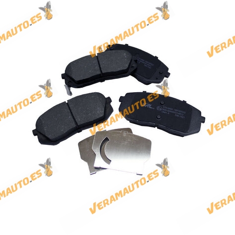 Pastillas de Freno | Hyundai iX35 | Kia Optima Sportage | Eje Delantero | Con Indicador Acústico de Desgaste | OEM 58101-2SA51