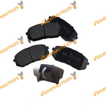 Pastillas de Freno | Hyundai iX35 | Kia Optima Sportage | Eje Delantero | Con Indicador Acústico de Desgaste | OEM 58101-2SA51