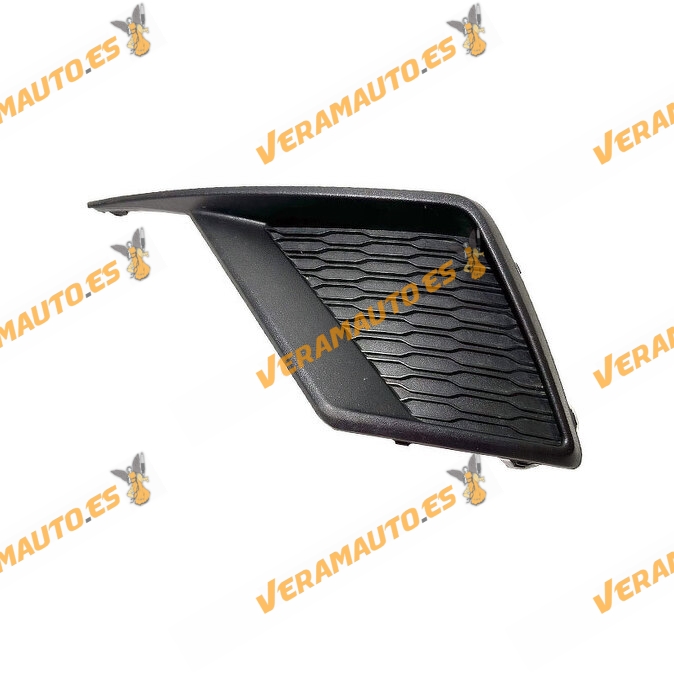 Bumper Grille SEAT Ibiza from 2017 to 2025 | Left | Without Fog Light Hole | OEM 6F0853665