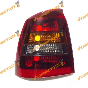 Lamps | Opel Astra G From 1998 To 2004 | Left Rear Smoked | 3 / 5 Doors | Without Lampholder | OEM 1222073