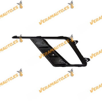 Rejilla de Paragolpes SEAT Ibiza de 2017 a 2025 | Derecha | Con Hueco para Antiniebla | OEM 6F0853666C