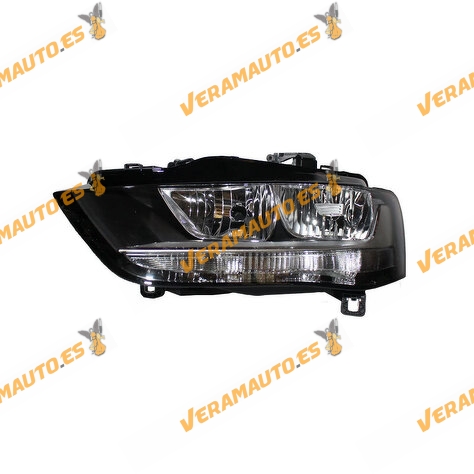 Faro Principal Audi A4|S4 (B8) de 2012 a 2015 | Delantero Izquierdo Lámparas H7 + H7 Eléctrico con Motor OEM 8K0941003L