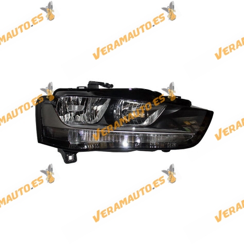 Headlight TYC | Audi A4 | S4 (B8) from 2012 to 2015 | Front Right Lamps H7 + H7 Electric with Motor OEM 8K0941004L | 8K0941004AB