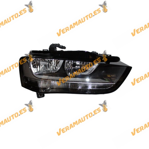 Headlight TYC | Audi A4 | S4 (B8) from 2012 to 2015 | Front Right Lamps H7 + H7 Electric with Motor OEM 8K0941004L | 8K0941004AB