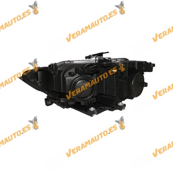 Headlight TYC | Audi A4 | S4 (B8) from 2012 to 2015 | Front Right Lamps H7 + H7 Electric with Motor OEM 8K0941004L | 8K0941004AB
