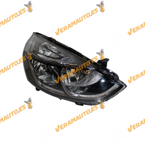 Faro Principal Renault Clio IV de 2016 a 2019 Derecho | Con motor | Marco Plateado | H1 H7 PY24W | 260100653R