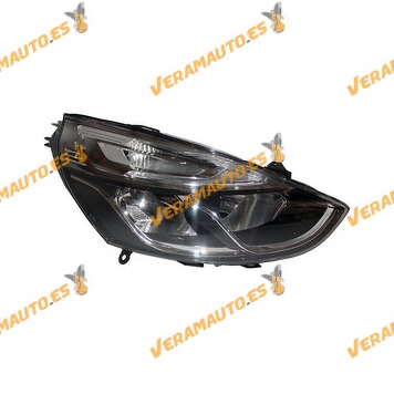 Main Headlight Renault Clio IV from 2016 to 2019 Right | With Engine | Silver Frame | H1 H7 PY24W | 260100653R