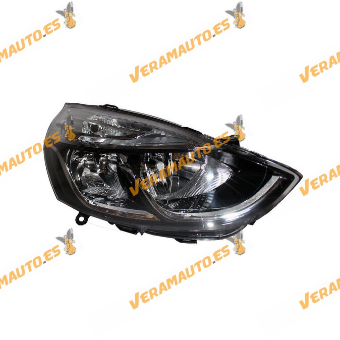 Faro Principal Renault Clio IV de 2016 a 2019 Derecho | Con motor | Marco Plateado | H1 H7 PY24W | 260100653R