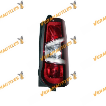 Taillight Citroen Berlingo FIAT Doblo Opel Combo Peugeot Partner Toyota Proace City | Rear Right 2 Doors OEM 9820554880