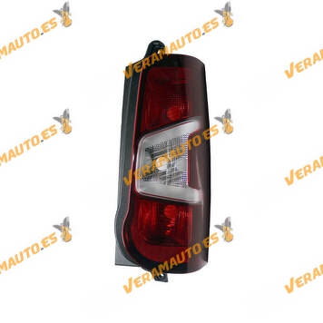 Taillight Citroen Berlingo FIAT Doblo Opel Combo Peugeot Partner Toyota Proace City | Rear Right 2 Doors OEM 9820554880