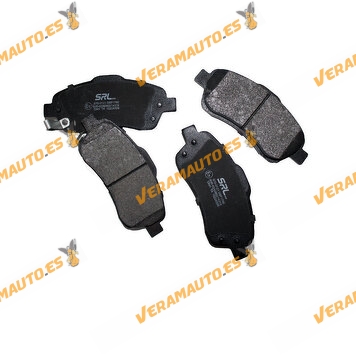 Brake Pads | Toyota Avensis (T25) Corolla Verso (ZER|ZZE) | With Acoustic Wear Indicator | OEM 04465-YZZEB