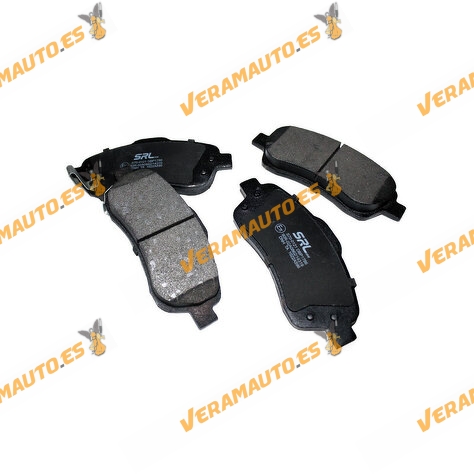 Brake Pads | Toyota Avensis (T25) Corolla Verso (ZER|ZZE) | With Acoustic Wear Indicator | OEM 04465-YZZEB