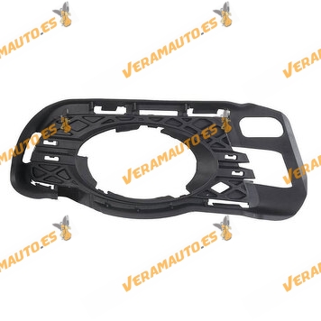 Rejilla Paragolpes Mercedes W204 de 2007 hasta 2011 | hueco Antiniebla | Con orificios de moldura | Derecha | OEM 2048852523