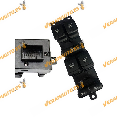 Electric Window Switch SEAT Alhambra | Volkswagen Sharan from 1996 to 2010 | 13 Pins | OEM 7M3959857D