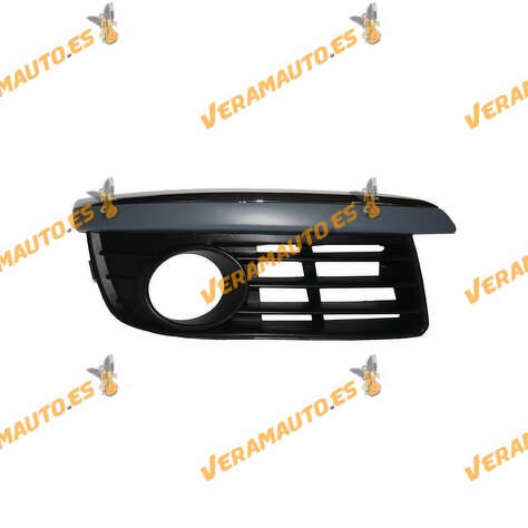 Rejilla Paragolpes Volkswagen Golf V Variant Jetta de 2003 a 2011 Derecha | Antiniebla | Moldura Cromada |  OEM 1K0853666E9B9