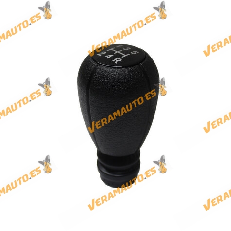 Gear Shift Knob | Citroen Berlingo | Peugeot Partner from 1996 to 2008 | Manual | 5 Speeds | Leatherette Material | 2403FC