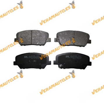 Brake Pads Hyundai I30 | Kia Cee'd | Front Axle With Acoustic Wear Indicator OEM Similar to 581012MA00