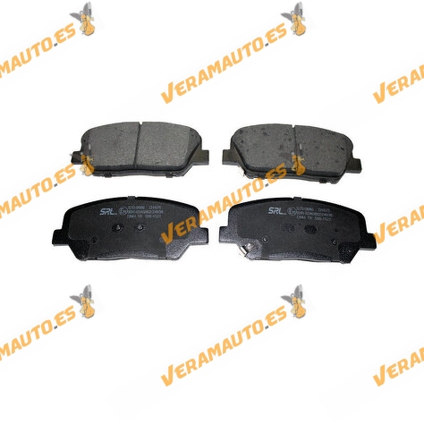 Pastillas de Freno Hyundai I30 | Kia Ceed | Eje Delantero Con Indicador Acústico de Desgaste OEM Similar a 581012MA00