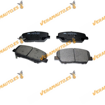 Pastillas de Freno SRLine Hyundai Genesis Coupe I30 | Kia Cee'd Optima | Con Indicador Acústico de Desgaste | OE 581012MA00