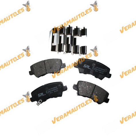 Pastillas de Freno | Hyundai Accent I30 Tucson | Kia Sportage | Eje Trasero | Con Indicador Acústico de Desgaste OEM 0446602280