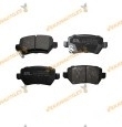 Brake Pads Kia Cee'd (JD) from 2012 to 2019 Rear Axle With Acoustic Wear Indicator OEM 58302-1PA30