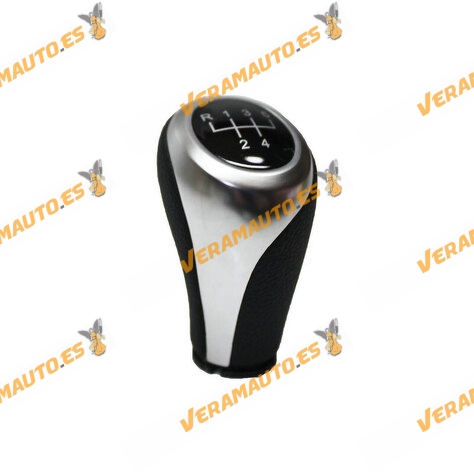 BMW 3 Series F30 Shift Lever Knob 2012 to 2019 | 5-Speed Manual Shift Knob | Leatherette | OE 25117596086