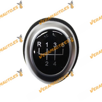 BMW 3 Series F30 Shift Lever Knob 2012 to 2019 | 5-Speed Manual Shift Knob | Leatherette | OE 25117596086