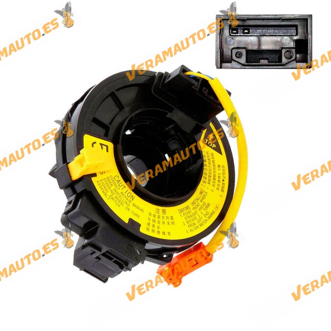 Ring | Airbag Coil Spring Toyota Corolla E12 2002 to 2007 | RAV 4 II A2 2000 to 2005 | Yaris P1 1999 to 2005 | 8430652041