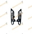 Juego de Soportes Paragolpes | Peugeot 308 de 2013 a 2017 | En Aletas Delanteras | Derecha + Izquierda | OEM 1610745480