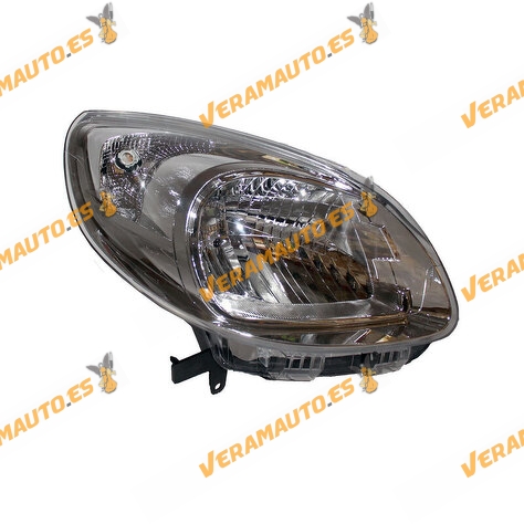 Faro Renault Kangoo W 2013 a 2022 | Nissan NV250 2019 a 2022 Derecho | Fondo Plata | H4 + PY21W + W5W | OE 260109958R