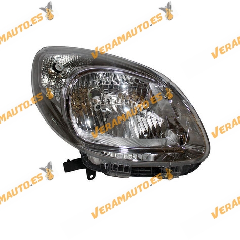 Faro Renault Kangoo W 2013 a 2022 | Nissan NV250 2019 a 2022 Derecho | Fondo Plata | H4 + PY21W + W5W | OE 260109958R