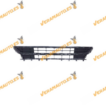 Rejilla Central del Paragolpes Delantero | Polo (AW) de 2017 a 2021 | Cromada y Negra | OEM 2G0853677M