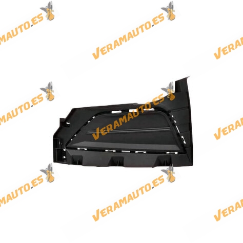 Rejilla de Paragolpes | Polo (AW) de 2017 a 2021 | Sin Hueco de Antiniebla | Delantera Izquierda | OEM 2G0853665F